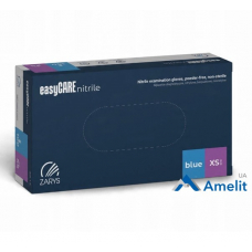 Рукавички нітрилові easyCARE, без пудри,"XS" блакитні (ZARYS), 50 пар/пак. Рукавички нітрилові easyCARE, без пудри,"XS" блакитні (ZARYS), 50 пар/пак.